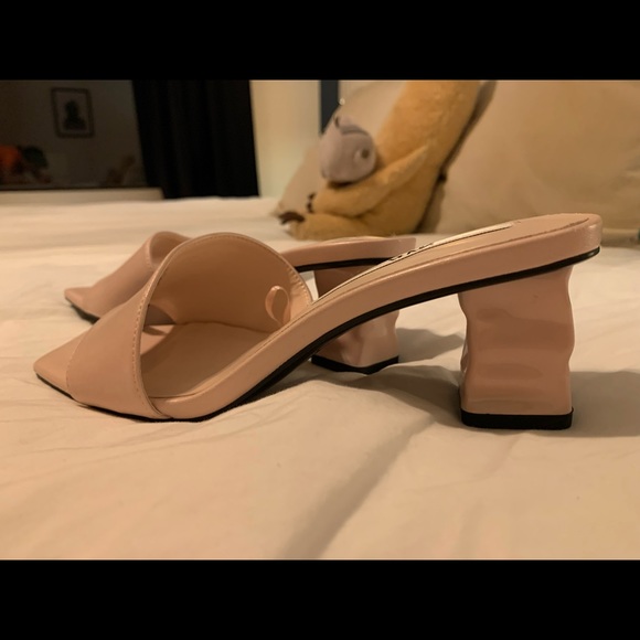 Zara Blush Heels (37) NWT - Picture 4 of 7
